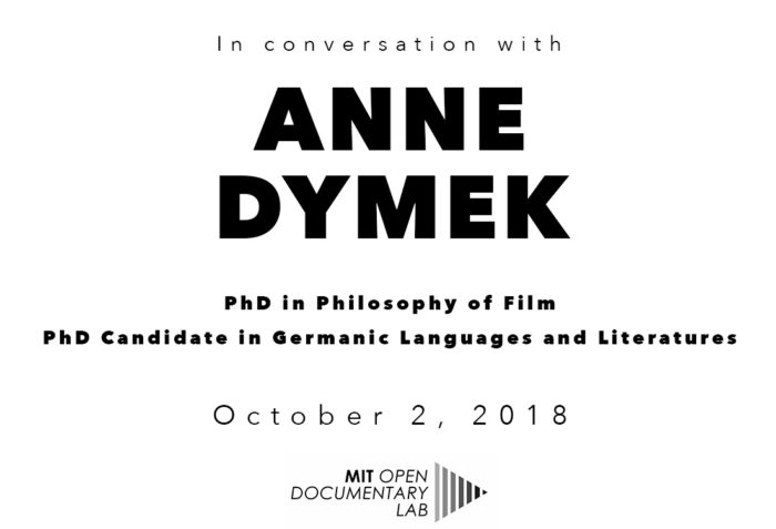 In conversation with Anne Dymek, philosopher and Germanic languages/literatures scholar