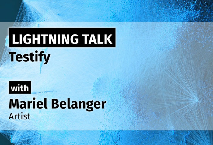 A Lightning Talk about Testify by Mariel Belanger