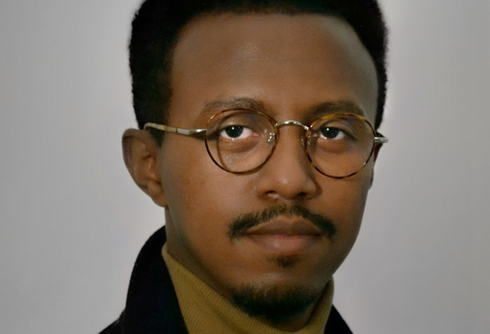 A portrait photograph of ODL Fellow Kidus Hailesilassie